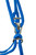 Montana Cincha Blue Rope Halter with Clip.