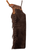 Right leg of new Oliver shotgun chaps 27" x 40" in chocolate.
