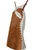Left leg of used 22 1/2" x 38 1/2" CV Custom Leather  AZ Bells with zippers.