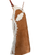 Right leg of used 22 1/2" x 38 1/2" CV Custom Leather  AZ Bells with zippers.