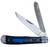Cattlemans Cutlery Blue Cowhand Trapper Knife