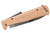 Otter Copper Lockback Mercator closed