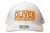 White and Orange Oliver Ball Cap