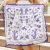 Game Day Down South Doily - Purple Bandana