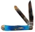 Case Sawcut Jig Caribbean Blue Bone Trapper Knife