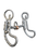 Cowpuncher 221 is a 5" loose cheek snaffle bit with floating dogbone port