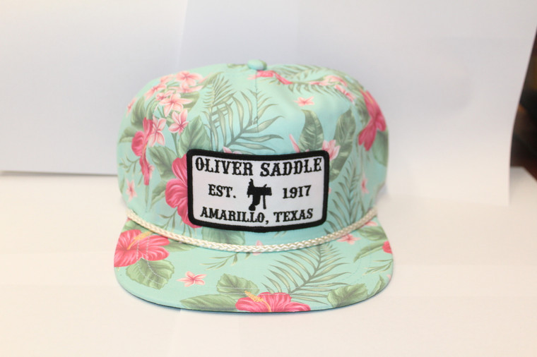 Turquoise Hawaiian 285 Oliver Hat 