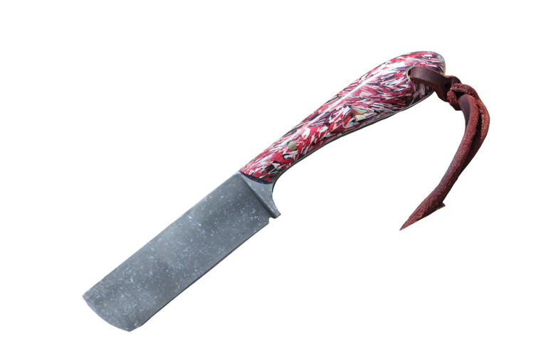 Rafter P Bull Cutter - Red, White, and Black Shreds Rafter P Bull Cutter - Red, White, and Black Shreds