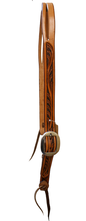 1" Floral Cowboy Headstall