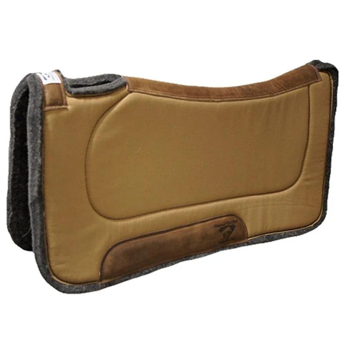 Diamond Wool tan contoured ranch pad 32"X32"