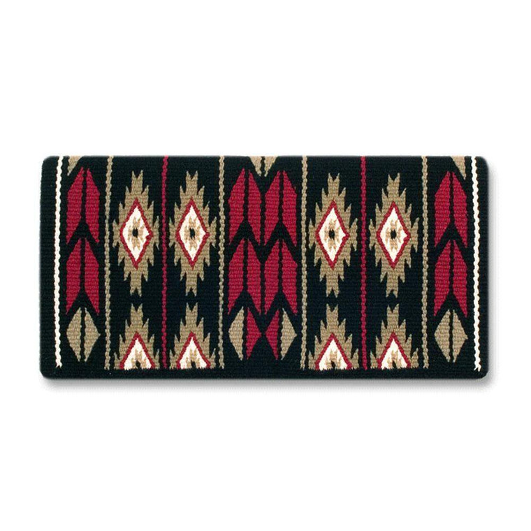 38x34 Mayatex Flying Eagle Red Saddle Blanket 
