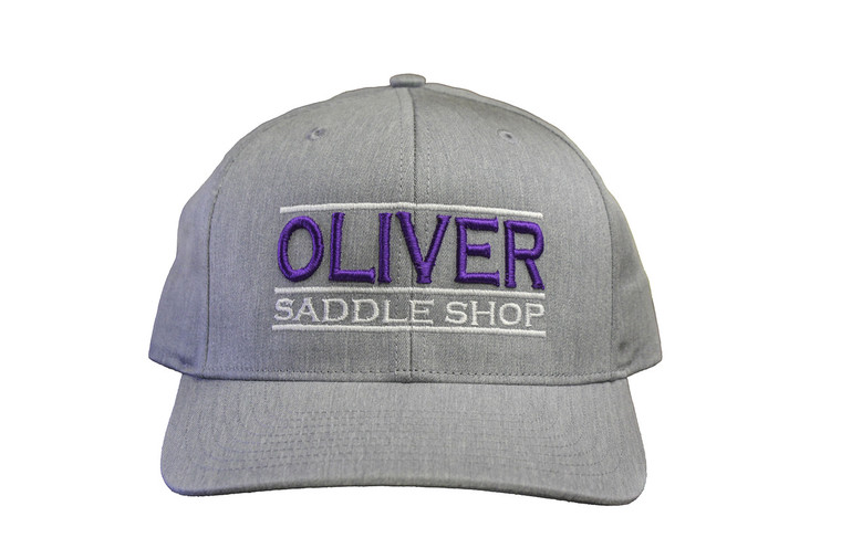 Grey/Purple Oliver Cap