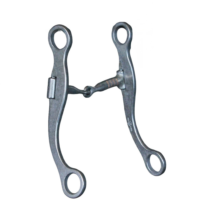 Josh Ownbey medium 640 unmounted snaffle bit.