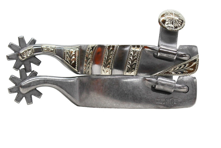 Ownbey youth single mount spurs with bars