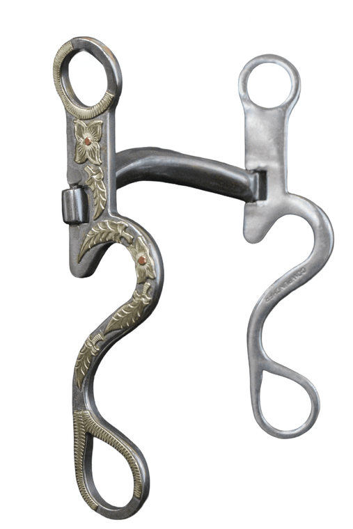 Cowpuncher 209 bit is a cavalry with loose 7 3/4" cheeks and a mullen mouthpiece