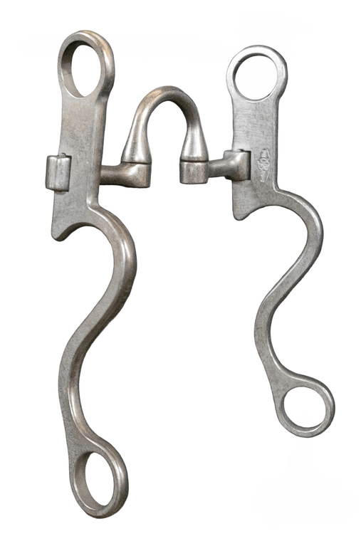 Ownbey 8 1/2" cavalry bit with correction mouthpiece without copper