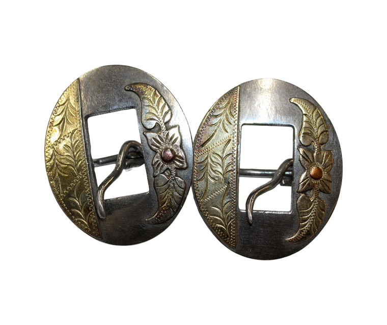 Cowpuncher 443 5/8" cart buckle set