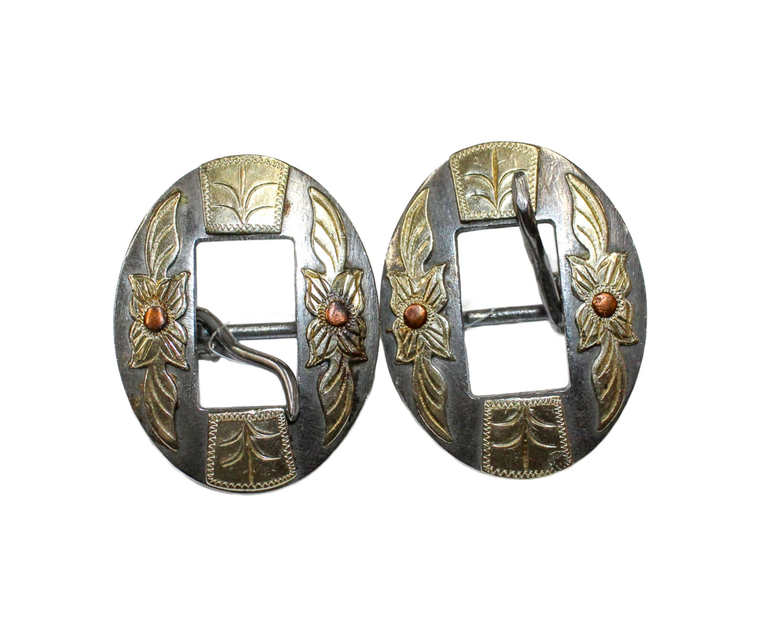 Cowpuncher 5/8" 445 cart buckle set