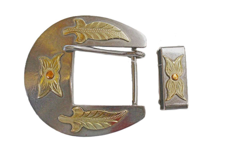 Cowpuncher 435 1 1/2" Buckle and Keeper