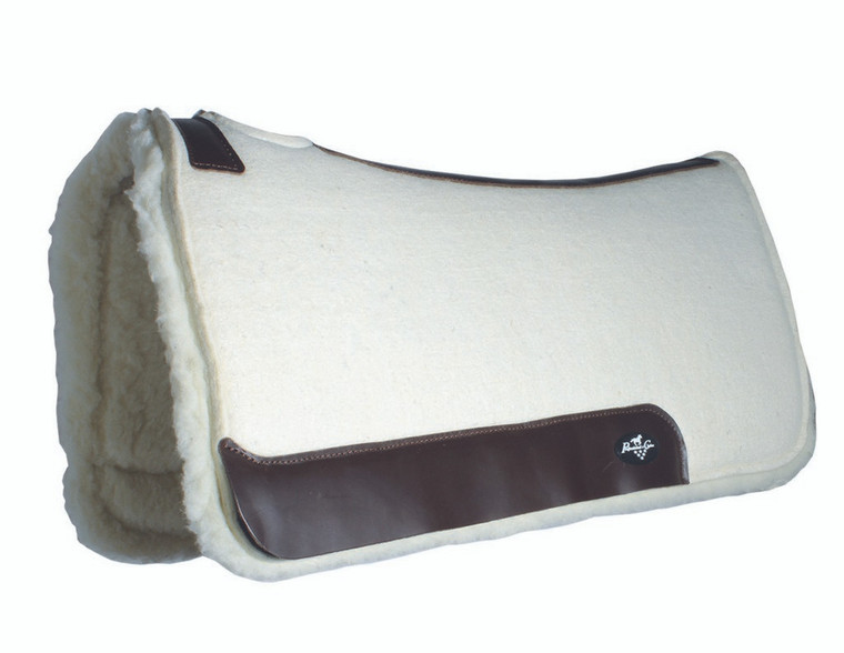 Tan Comfort Fit pad with fleece