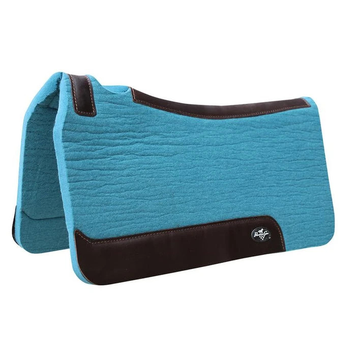 Proffesional Choice Pacific Blue Wool Felt Roper Pad 31"x32"