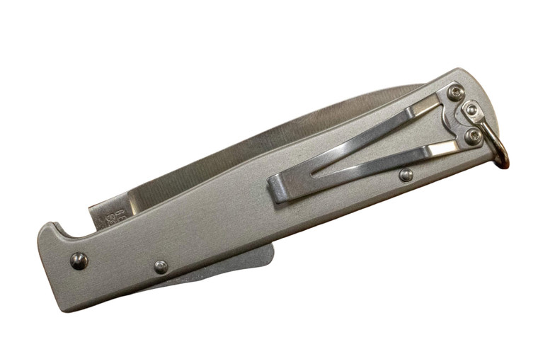 Otter Mercator Silver with Clip closed