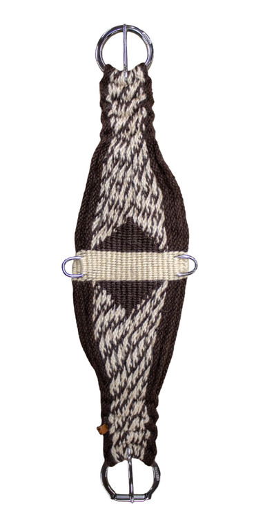 Gooding Cinch - 28" Snowshoe/Dark Brown Twist with Roller Buckle