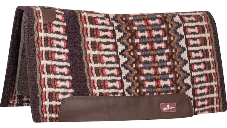 Classic Straight Blanket Top Pad 32 x 34 in Coffee Moss Green