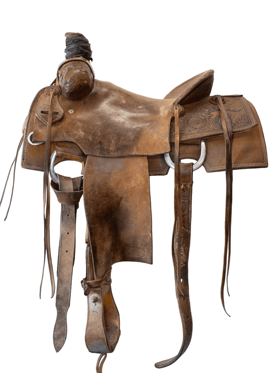 Used 14 1/2" Trent Ward saddle #3431