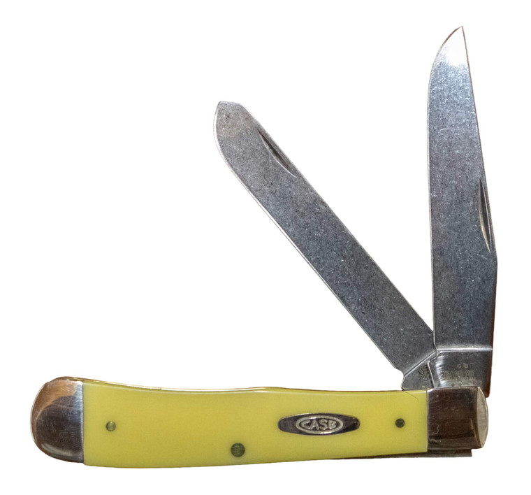 Case Yellow Synthetic Trapper Knife
