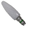 Cuticle Flame Medium Ceramic Bit 3/32"