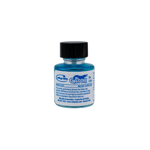 Whip Mix GATOR DIE LUBE BRUSH IN CAP .5 OZ - Whip Mix