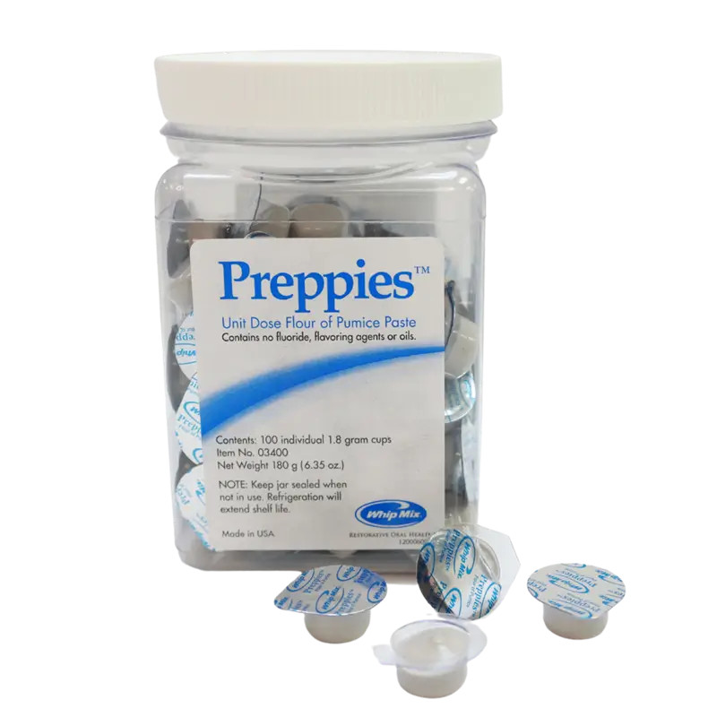 Whip Mix PUMICE PASTE PREPPIES 100/1.8G CUPS