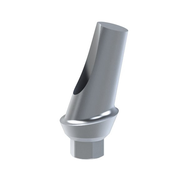 Zimmer Screw Vent - Cementing abutment Engaging 15deg D-3.5 H 1.0