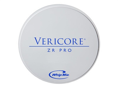 Whip Mix SHADING VERICORE ZIRCONIA DISCS - ZR HT, ZR HTX, ZR PRO