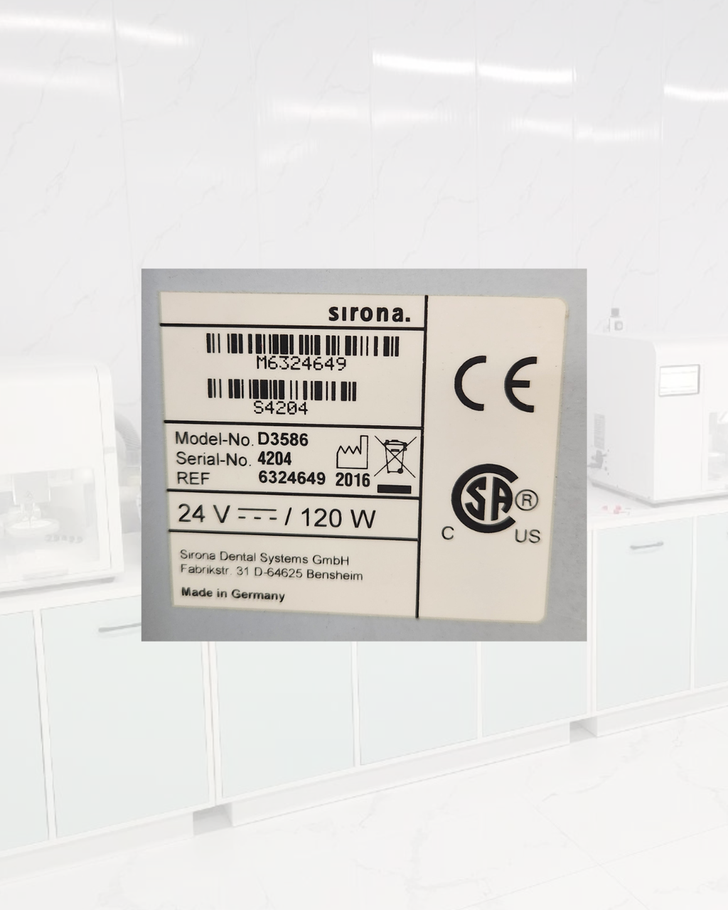 Sirona inEos x5 Scanner