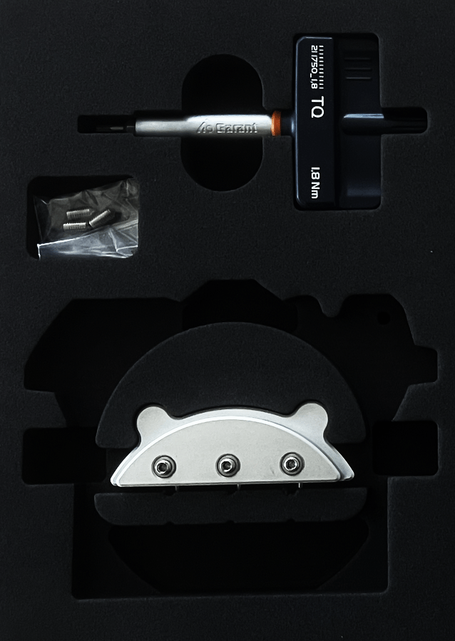 VHF Blank holder K5+ as upgrade kit for K5