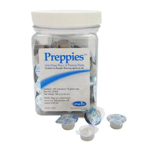 Whip Mix PUMICE PASTE PREPPIES 100/1.8G CUPS