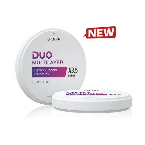 Upcera DUO zirconia puck