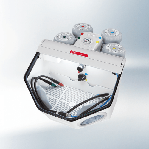 Basic quattro Fine sandblasting unit