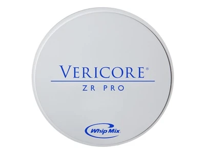 Whip Mix SHADING VERICORE ZIRCONIA DISCS - ZR HT, ZR HTX, ZR PRO