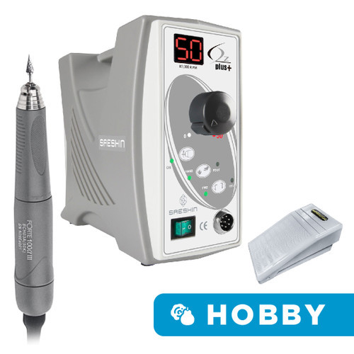HANDY 700 50K Set Includes Controller, Handpiece (SDE-BM50S1), Tech 2000, Foot Pedal (SDE-FS60N), Handpiece Holder and Stand