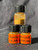 Small 200 mg glass vials containing Batch 3.8 powder