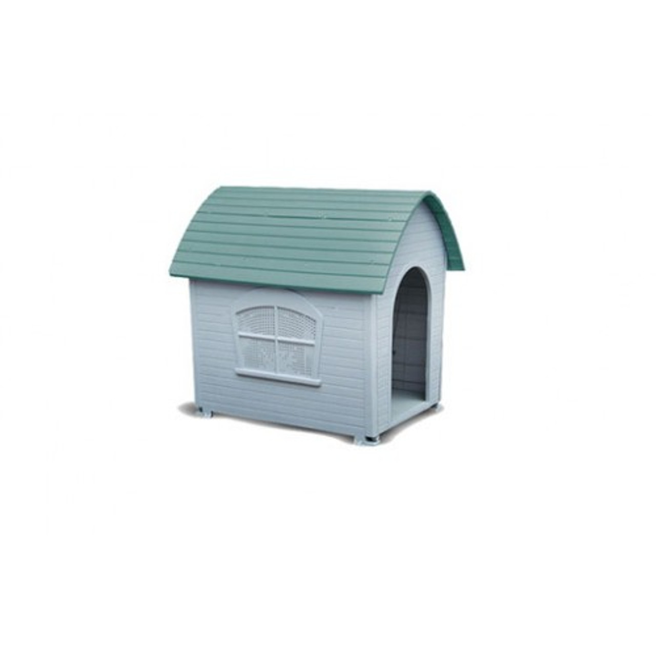 large plastic dog house