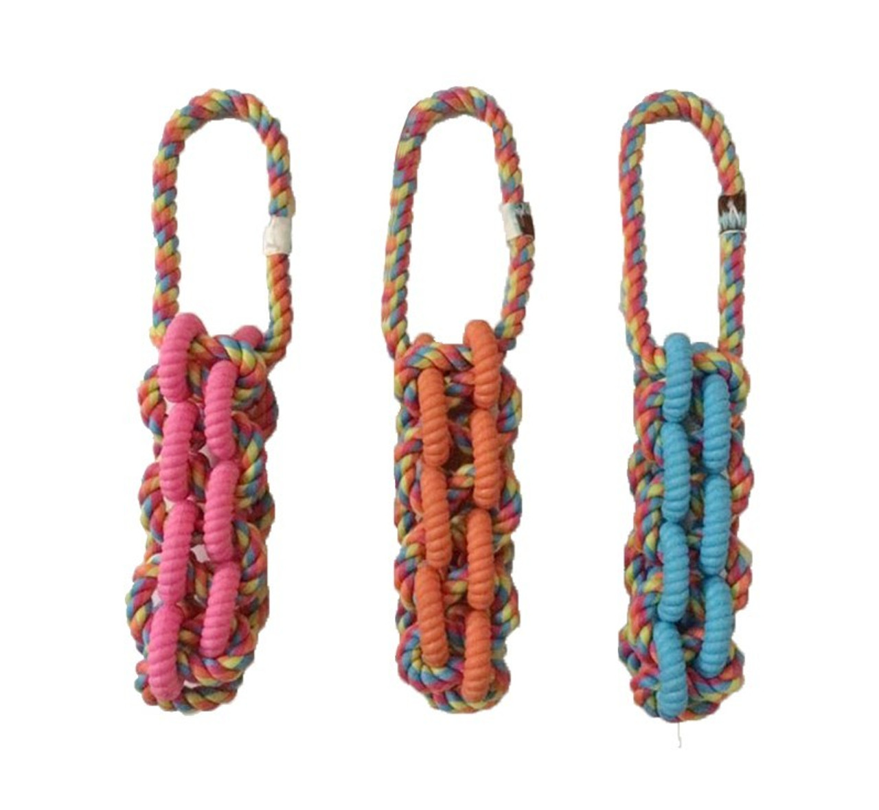 braided rope dog toy