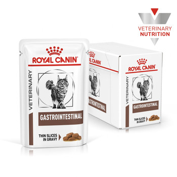 VET HEALTH NUTRITION FELINE GASTROINTESTINAL (WET FOOD - POUCH  12x85gES)