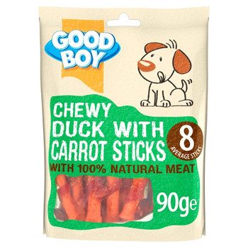 DUCK CAROT STICK 90G