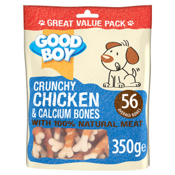 GOODBOY CHICKEN & CALCIUM BONES 350G VALUE PACK