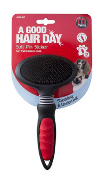 SOFT PIN SLICKER - SMALL