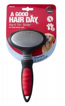 HARD PIN SLICKER FOR THICK/DENSE COATS - SMALL
